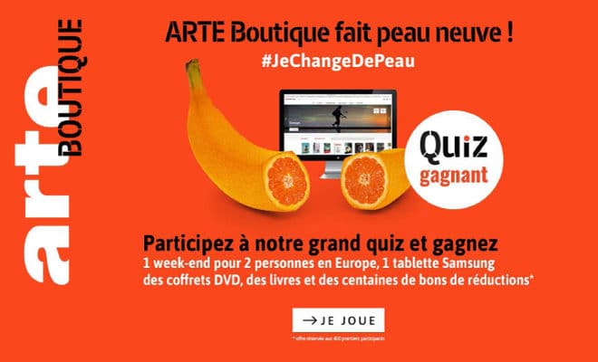 ARTE Boutique : notre jeu-concours porté par les réseaux sociaux