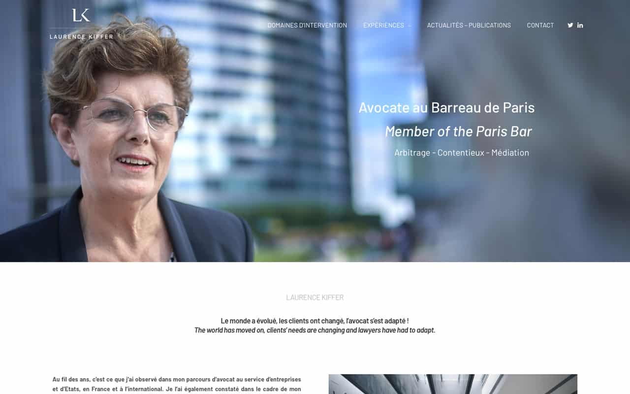 Laurence Kiffer – Avocate – Arbitre – Médiateur